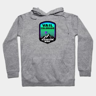 Vail Colorado Skiing Ski Hoodie